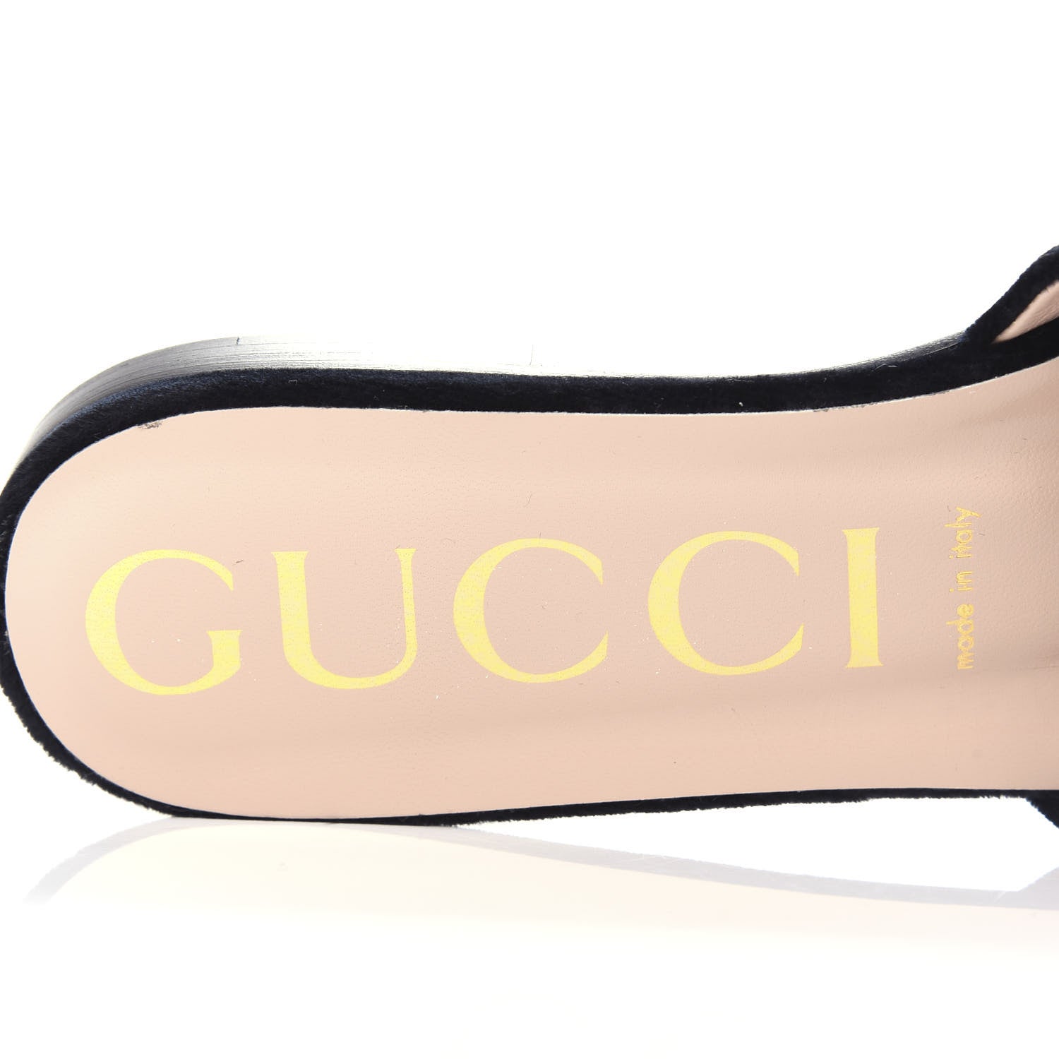Gucci Velvet Crystal Square G Madelyn Slippers 41 Black 8 of 11