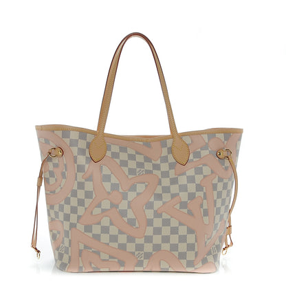 Louis Vuitton Damier Azur Tahitienne Neverfull MM 1 of 7