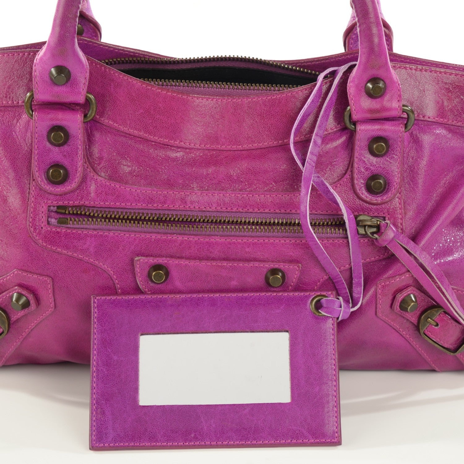 Balenciaga Chevre Classic Hardware First Magenta 10 of 11