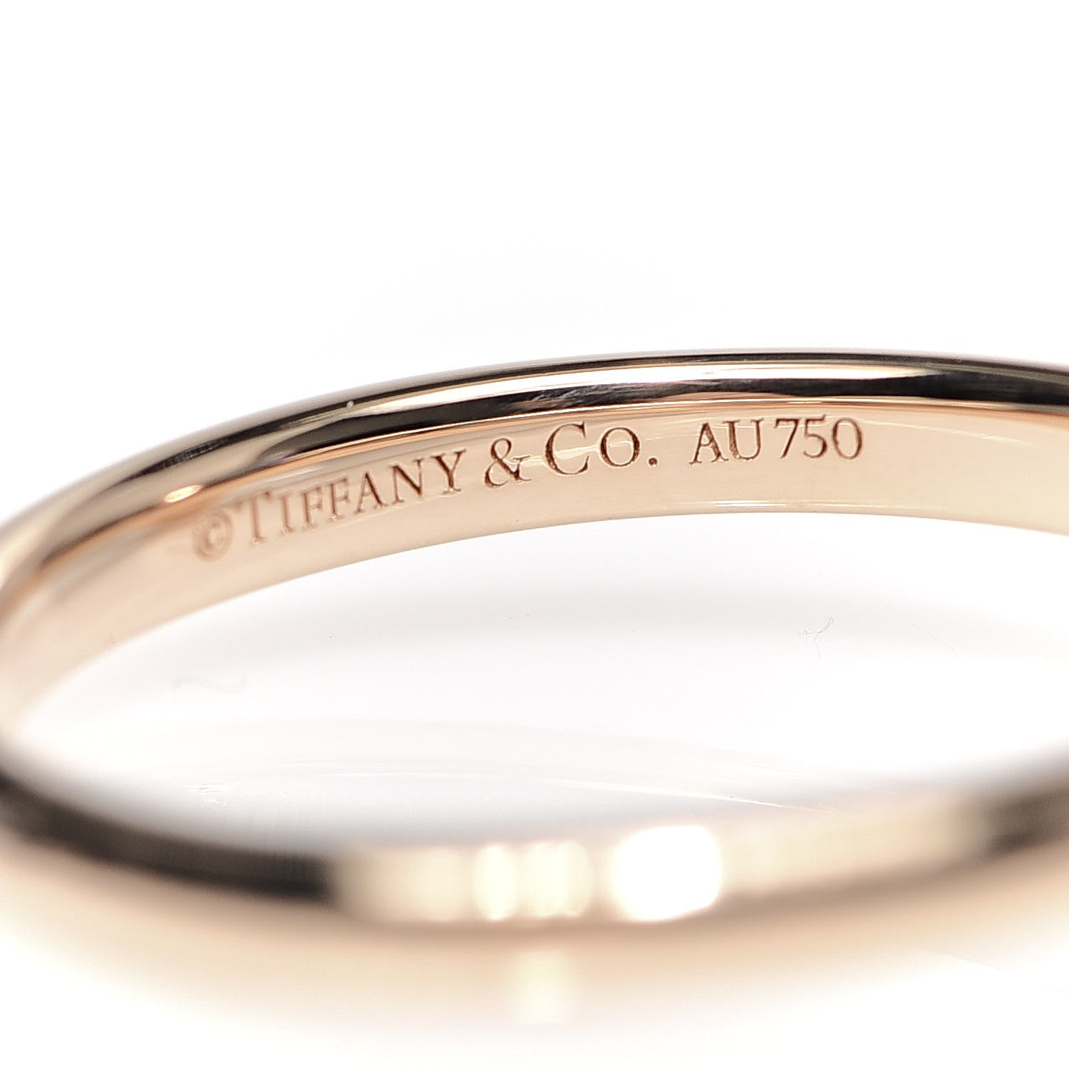 Tiffany 18K Rose Gold 8mm HardWear Ball Ring 57 8 4 of 5