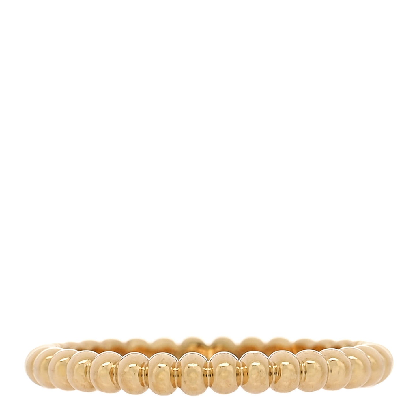 18K Yellow Gold Small Perlee Ring 48 4.5