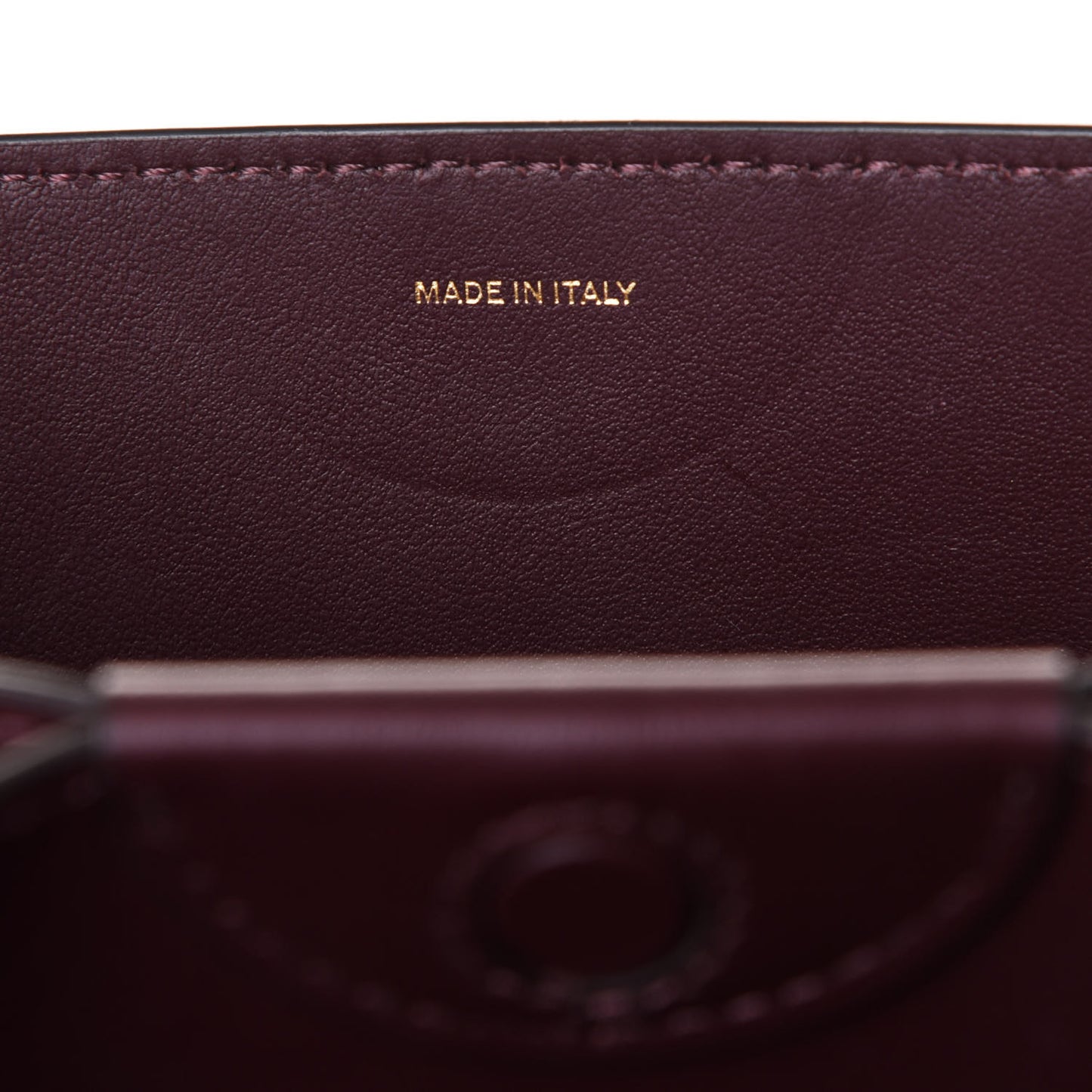 Calfskin Embossed Monogram Large Crossbody Oxblood