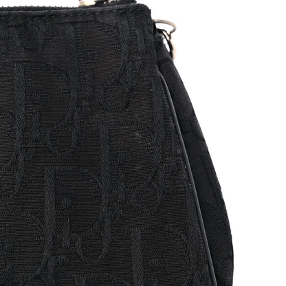 Christian Dior Oblique Monogram Mini Saddle Pochette Black 13 of 18