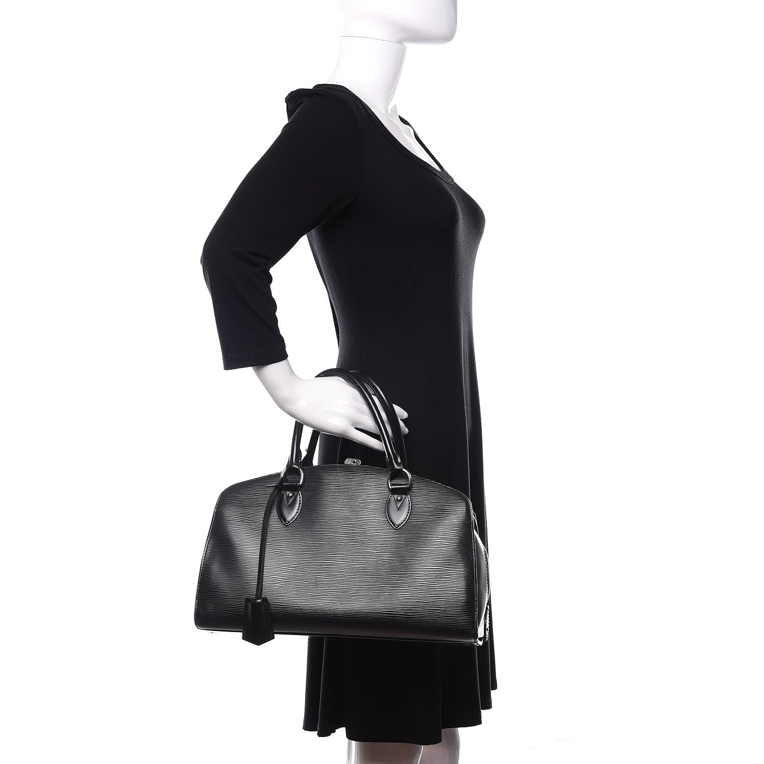 Louis Vuitton Epi Pont-Neuf PM Black 2 of 14