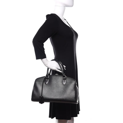 Louis Vuitton Epi Pont-Neuf PM Black 2 of 14