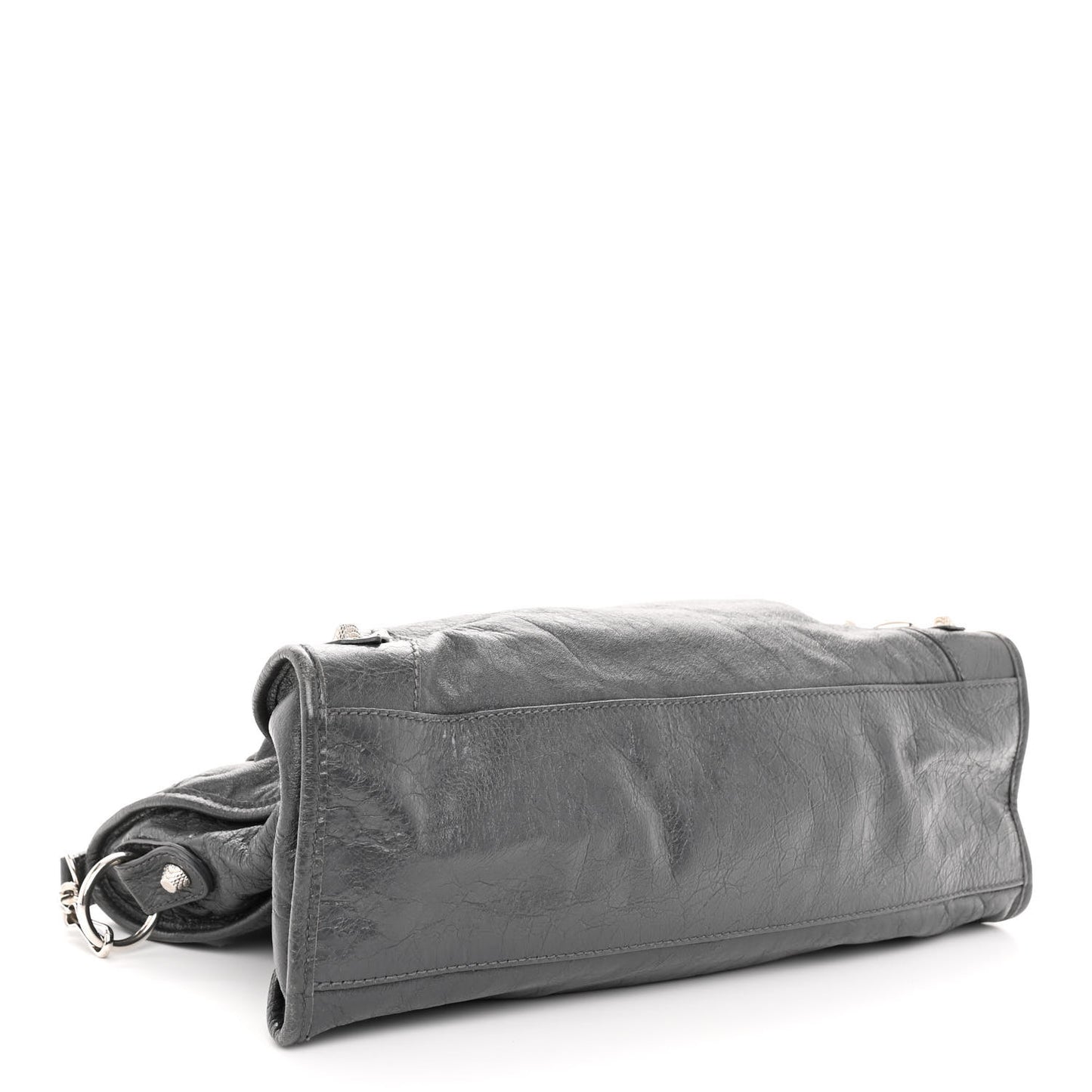 Agneau Giant 12 Silver Hardware City Gris Fossile