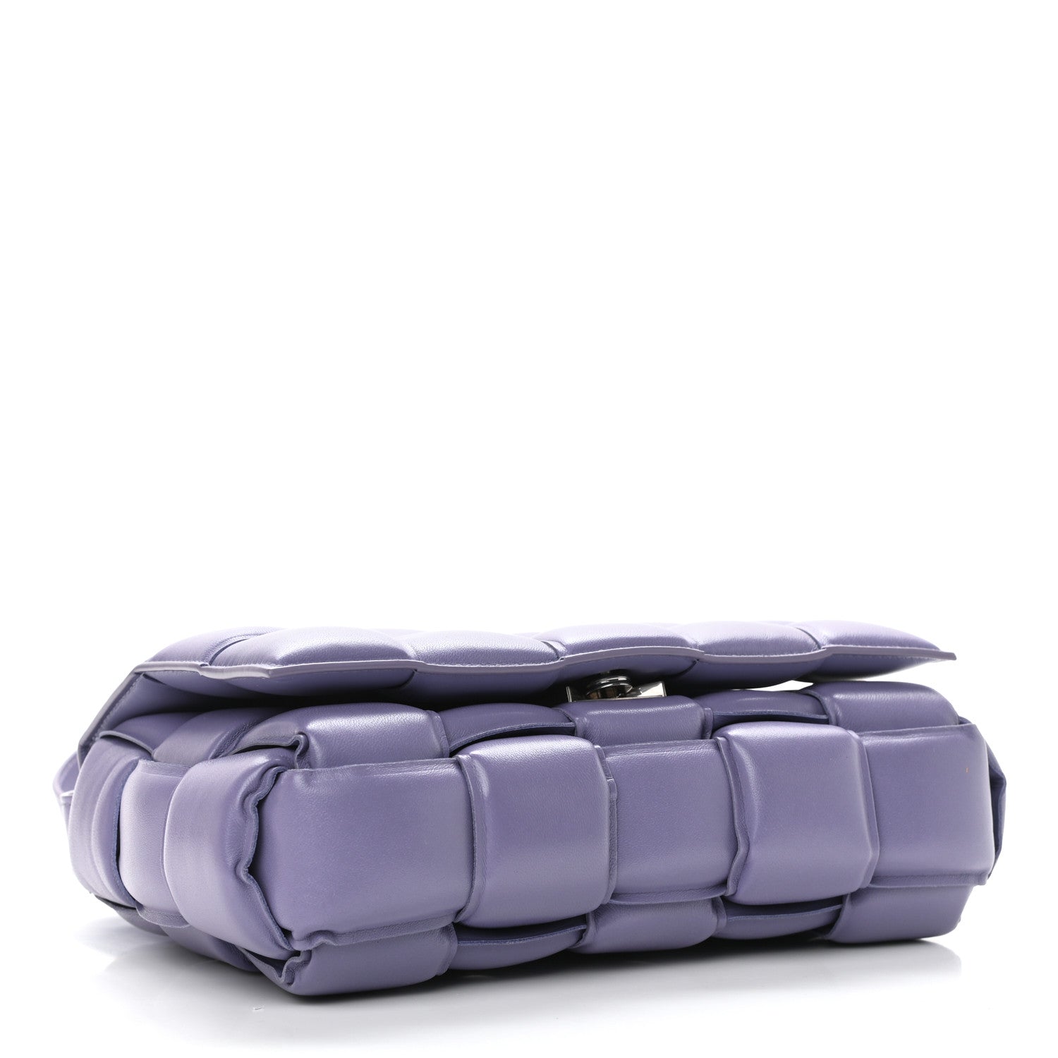 Bottega Veneta Nappa Maxi Intreccio Padded Cassette Crossbody Bag Lavender 4 of 10