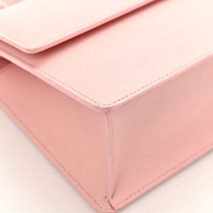 Off-White Saffiano Jitney 1.4 Top Handle Bag Pink 8 of 10