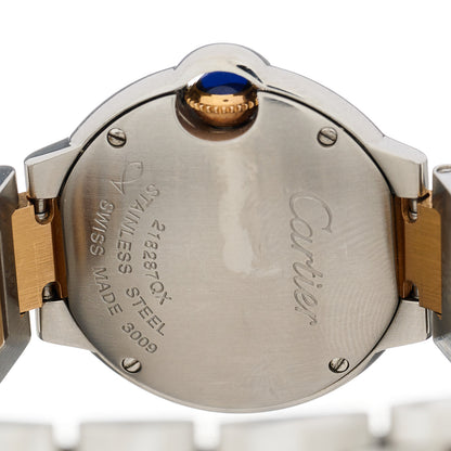 Cartier Stainless Steel 18K Pink Gold Pink Mother of Pearl 28mm Ballon Bleu De Cartier Quartz Watch 4 of 4