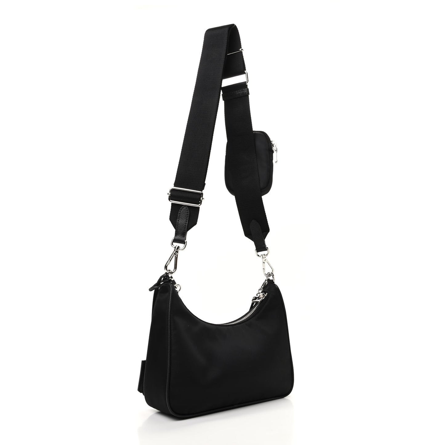 Nylon Re-Edition 2005 Shoulder Bag Black