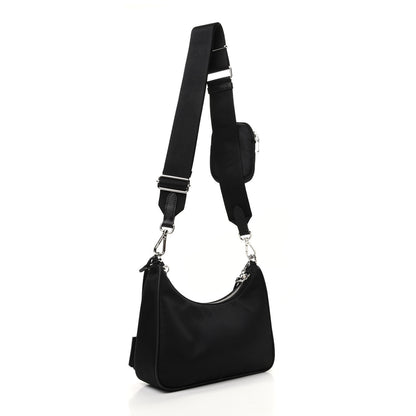 Prada Nylon Re-Edition 2005 Shoulder Bag Black 3 of 11