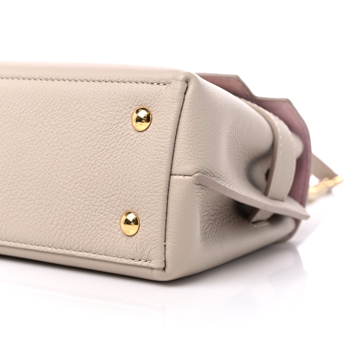 Louis Vuitton Soft Calfskin Mini Lockme Ever Greige 8 of 8