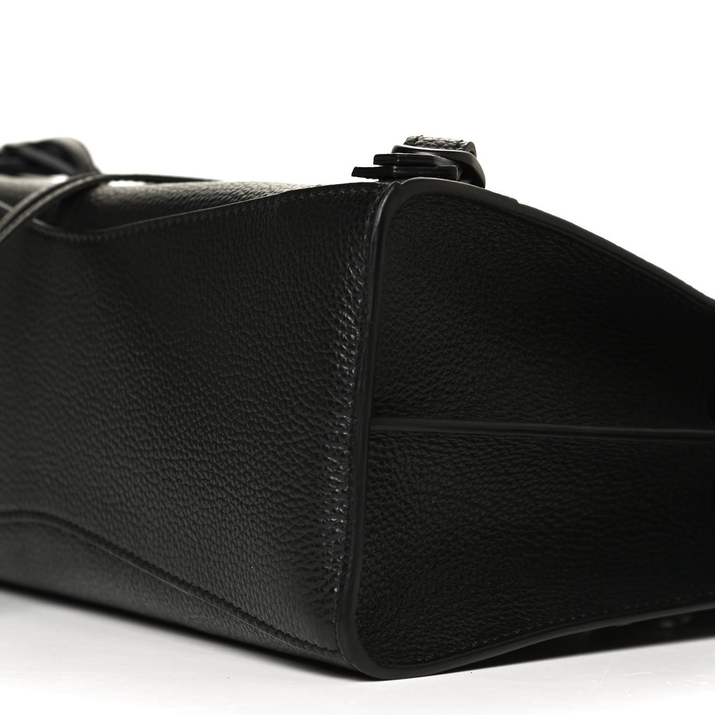 Grained Calfskin Neo Classic Black Hardware XS City Black