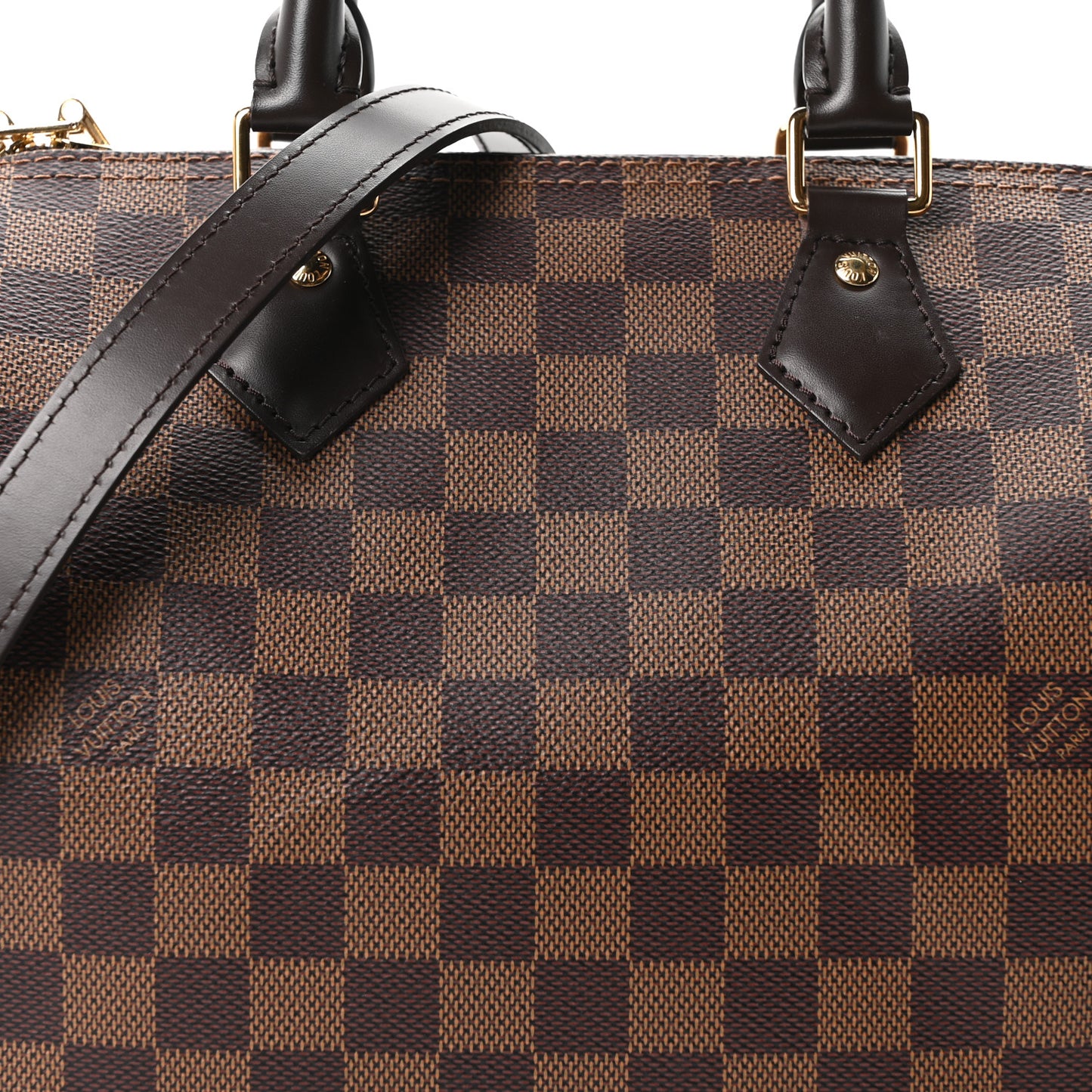 Damier Ebene Speedy Bandouliere 25