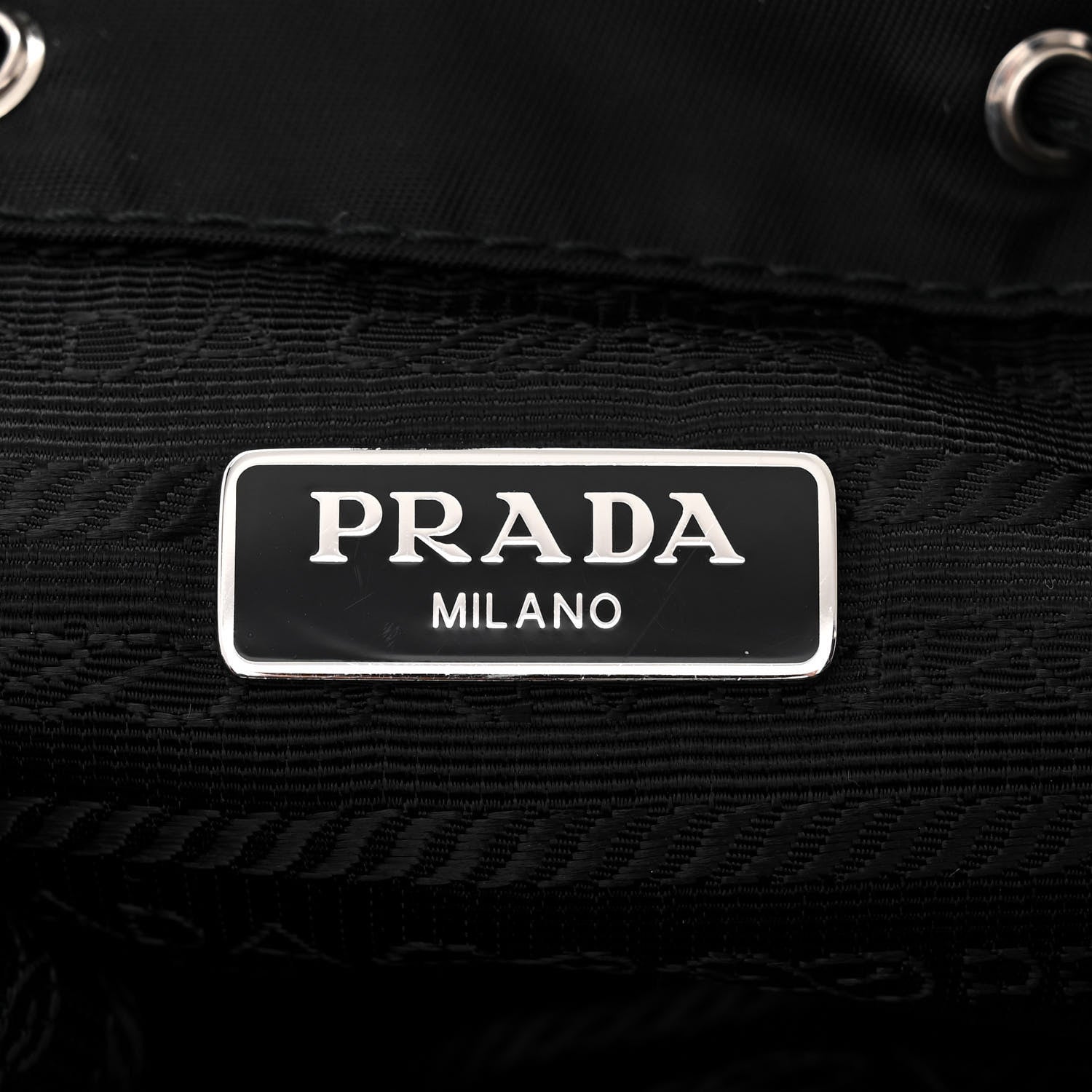 Prada Nylon Vela Mini Crossbody Backpack Black 6 of 14