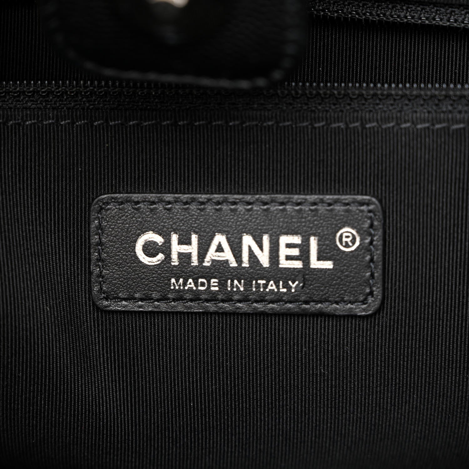 Chanel Caviar Quilted My Everything Large Shopping Tote Black 6 of 10