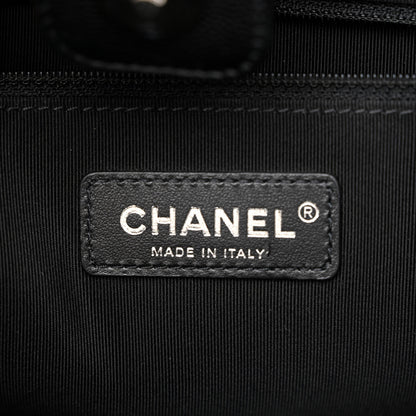 Chanel Caviar Quilted My Everything Large Shopping Tote Black 6 of 10