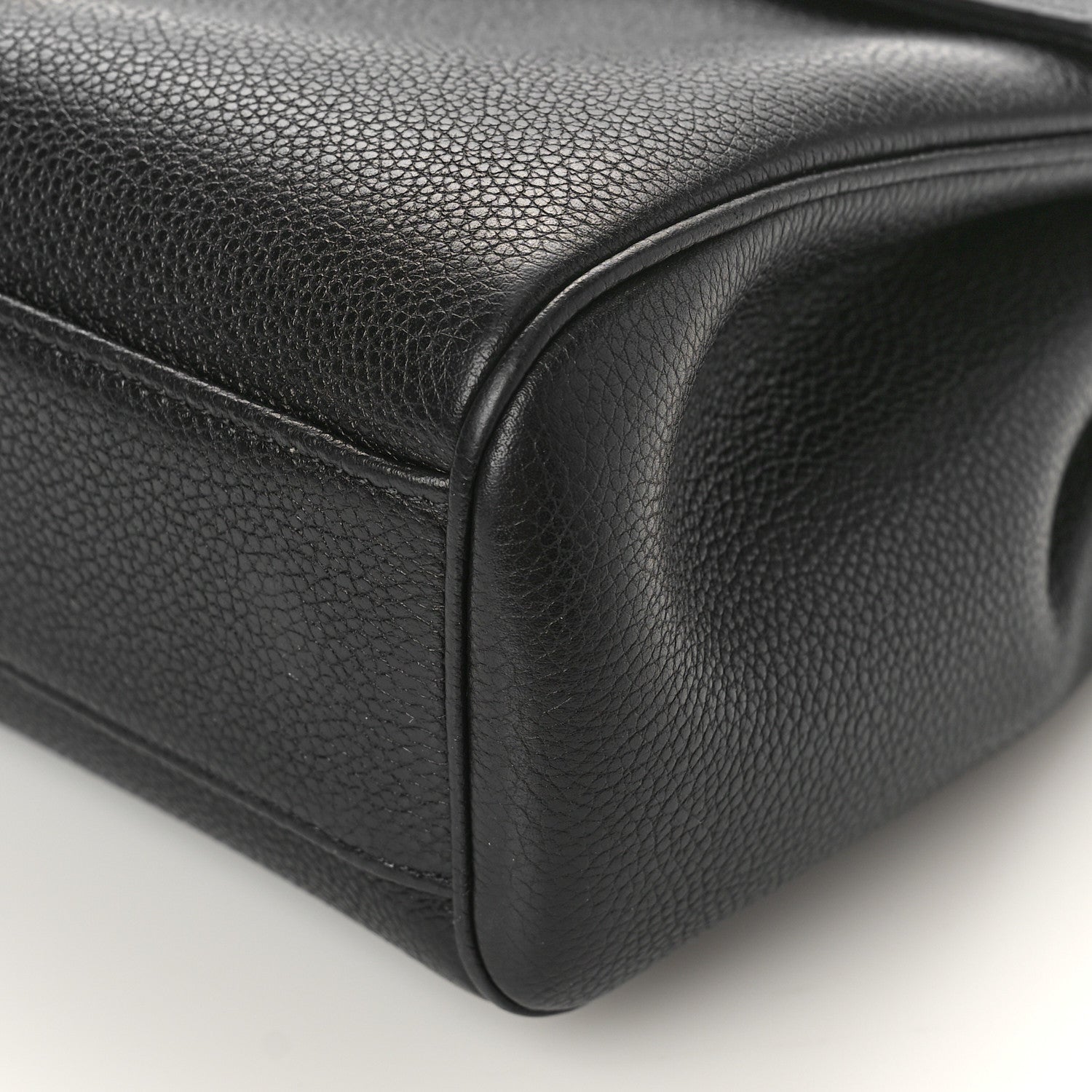 Celine Grained Calfskin Teen Soft 16 Shoulder Bag Black 8 of 8