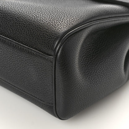 Celine Grained Calfskin Teen Soft 16 Shoulder Bag Black 8 of 8