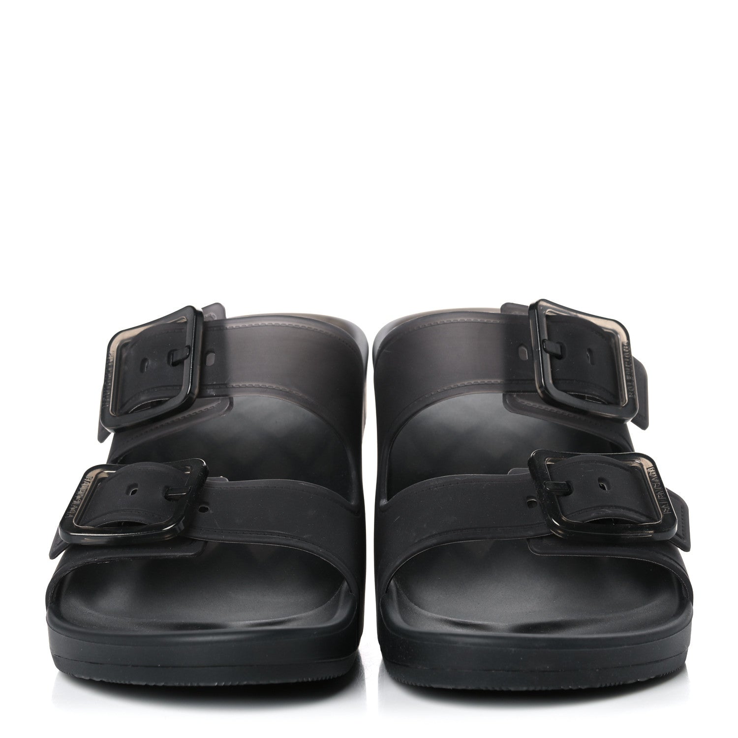Balenciaga Technical Polyurethane Mallorca 80 Sandals 40 Black 2 of 9