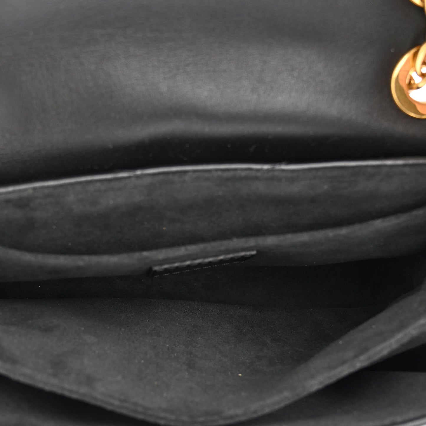 Calfskin LV New Wave Chain Bag Black