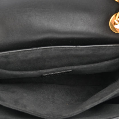 Louis Vuitton Calfskin LV New Wave Chain Bag Black 6 of 11