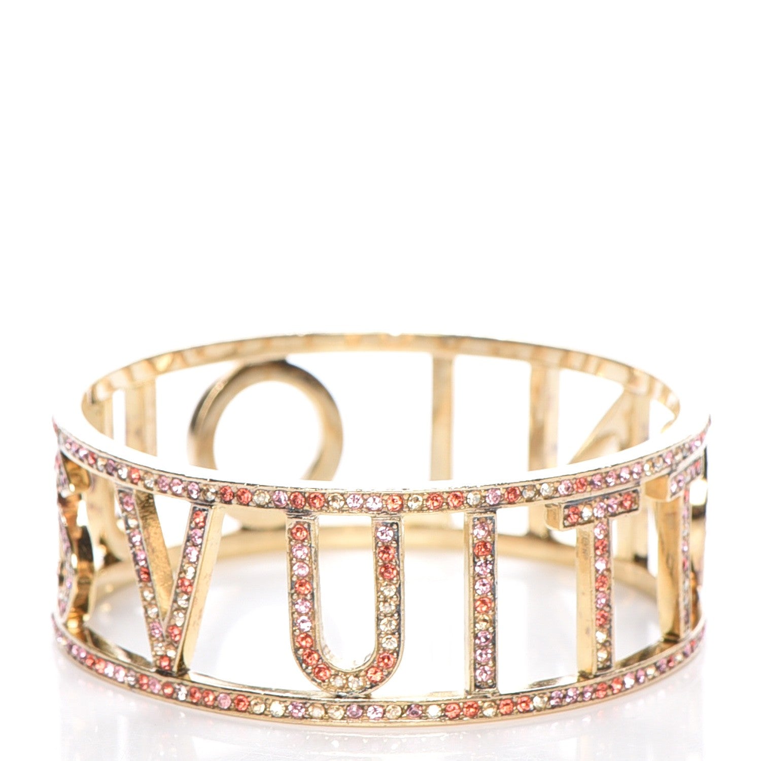 Louis Vuitton Swarovski Crystal 1001 Nuits Nights Bracelet Orange Sunset 3 of 4