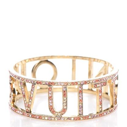 Louis Vuitton Swarovski Crystal 1001 Nuits Nights Bracelet Orange Sunset 3 of 4