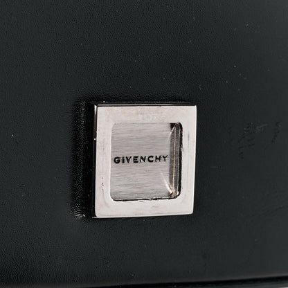 Givenchy Box Calfskin Medium 4G Cube Chain Shoulder Bag Black 9 of 16