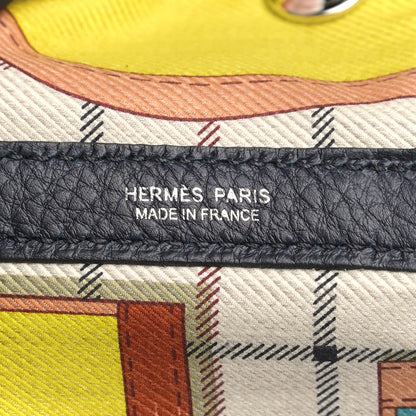 Hermes Negonda Garden Party 36 MM Bleu Indigo Atoll Lime 6 of 10