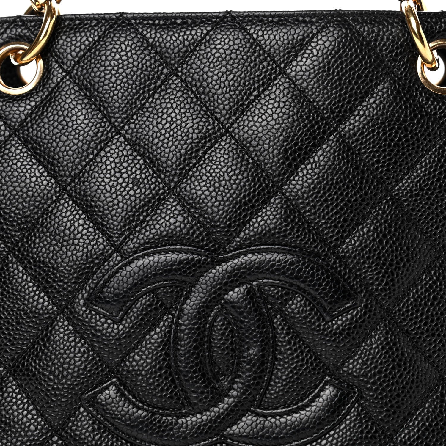 Chanel Caviar Quilted Petit Timeless Tote PTT Black 8 of 12