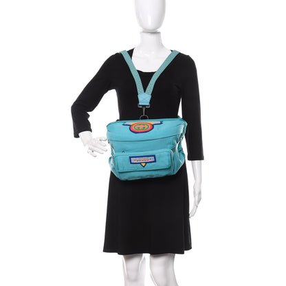 Gucci Nylon 80s Logo Patch Belt Bag Lago 2 of 9