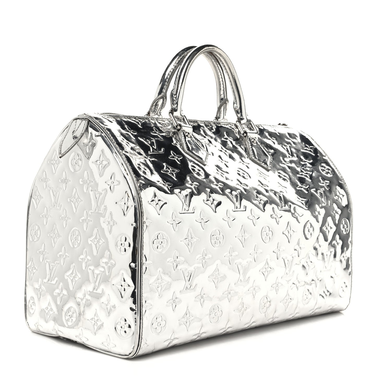 Monogram Miroir Speedy 35 Silver