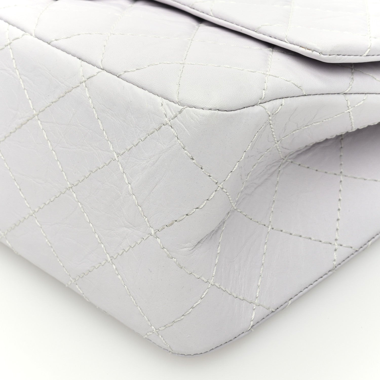 Chanel Aged Calfskin 2.55 Reissue 226 Flap White 10 of 10