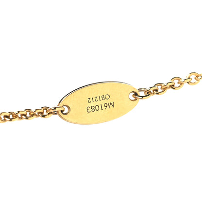Louis Vuitton Essential V Necklace Gold 5 of 7