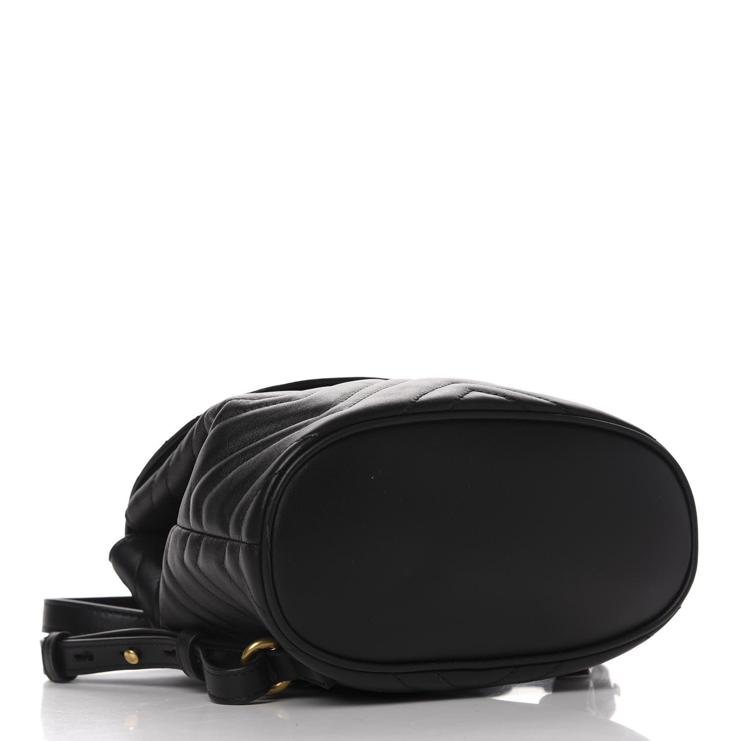 Gucci Calfskin Matelasse GG Marmont Flap Backpack Black 3 of 8