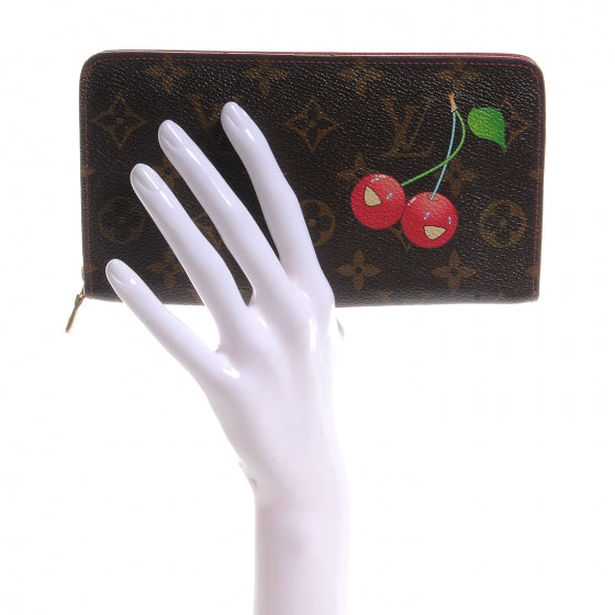 Louis Vuitton Monogram Cerises Zippy Wallet 2 of 8