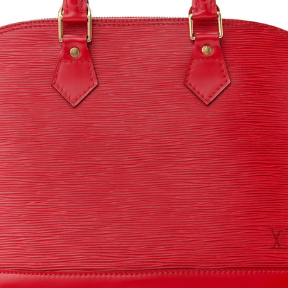 Louis Vuitton LOUIS VUITTON Epi Alma PM Castillan Red 8 of 11