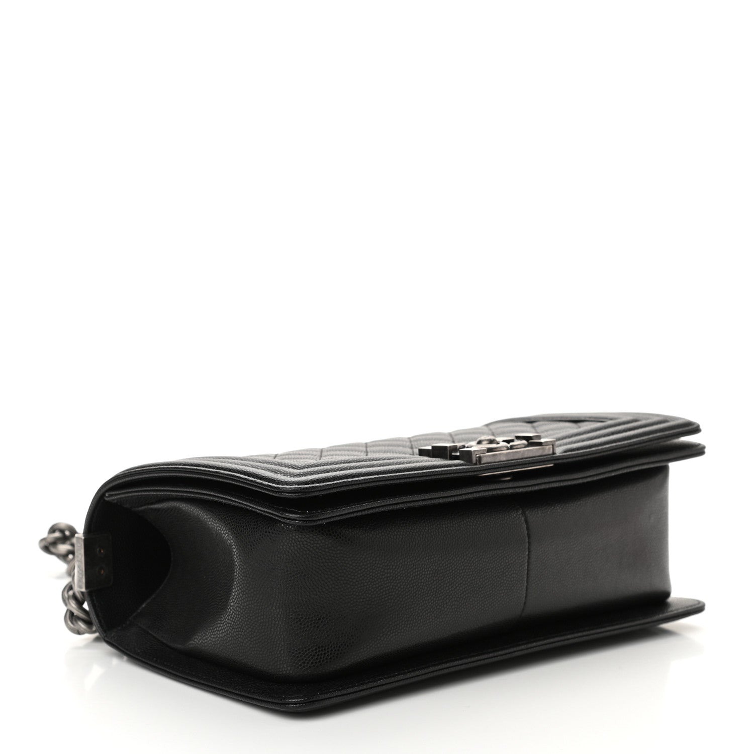 Chanel Caviar Quilted Medium Boy Flap Black 4 of 11