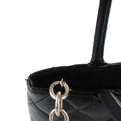 Chanel Caviar Quilted Medallion Tote Black 10 of 10