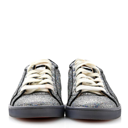 Christian Louboutin Seava Glitter Disco Ball Flat Sneakers 36 Multicolor 3 of 11