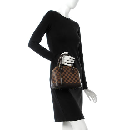 Louis Vuitton Damier Ebene Alma BB 2 of 10