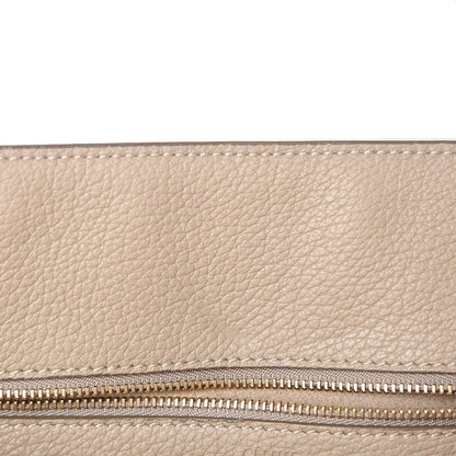 Celine Crisped Calfskin Medium Tie Knot Tote Light Taupe 10 of 14