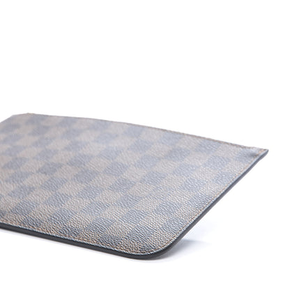 Louis Vuitton Damier Ebene Neverfull MM GM Pochette Rose Ballerine 10 of 10