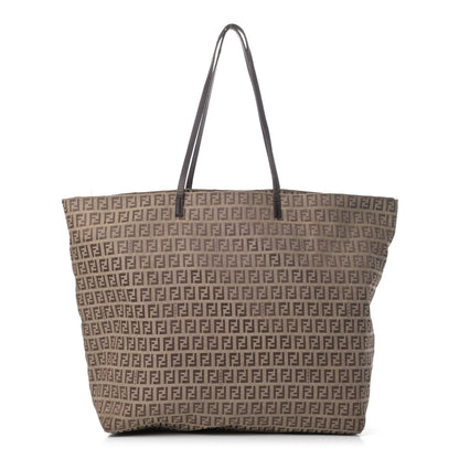 Fendi Zucchino Tote Brown 1 of 7