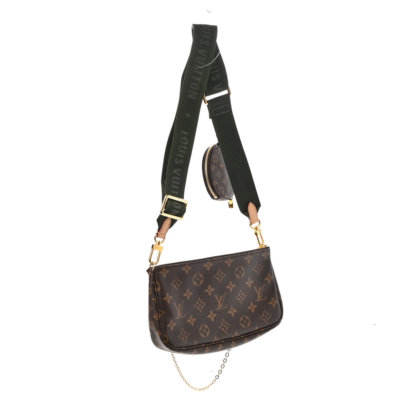 Monogram Multi Pochette Accessories Kaki
