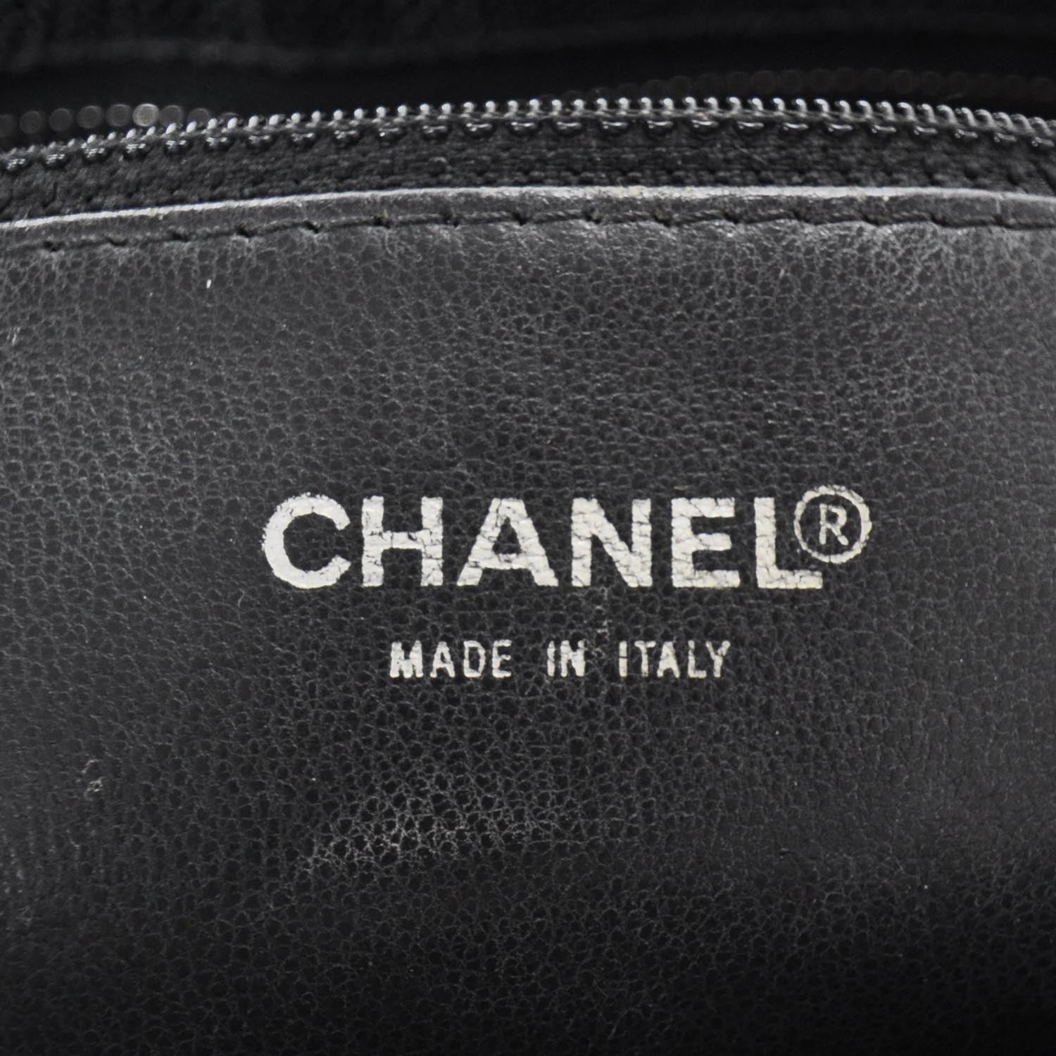 Chanel Caviar Quilted Medallion Tote Black 9 of 10
