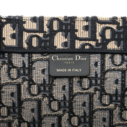 Christian Dior Oblique Large Book Tote Blue Multicolor 6 of 14