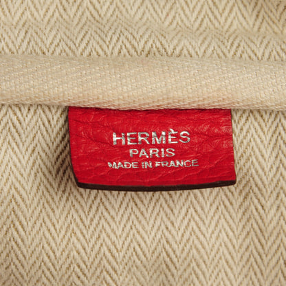 Hermes Taurillon Clemence Victoria II 35 Rouge Casaque 15 of 15