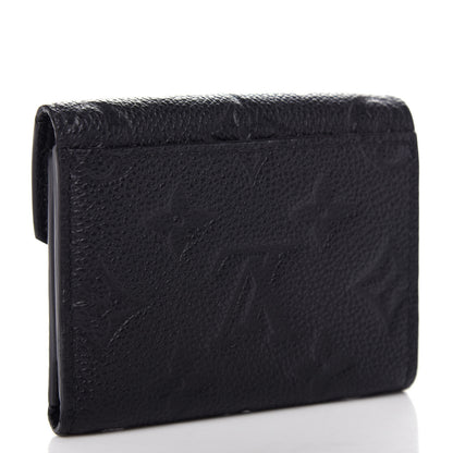 Louis Vuitton Empreinte Zoe Wallet Black 3 of 8